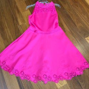 Ted Baker fuschia fit and flare